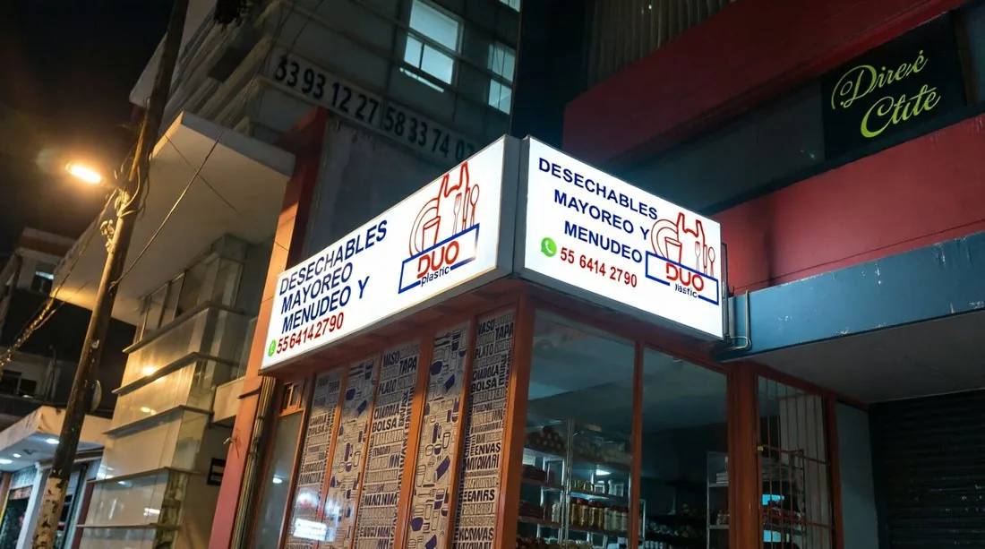 Anuncios luminosos — trabajo realizado 2