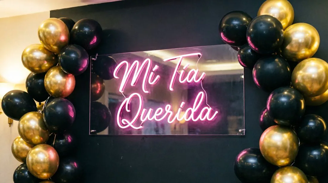 Neón y luz decorativa — trabajo realizado 1